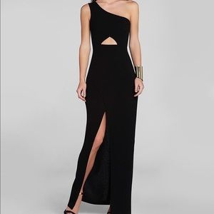 BCBG black Kauri gown sz 2 perfect condition